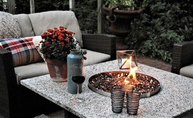 Quick ways to warm up your patio