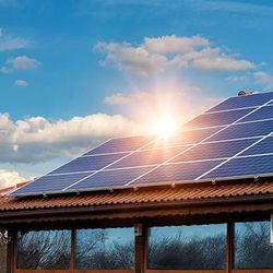 Is a compliance certificate required when solar energy is used?