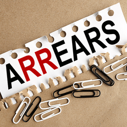 Does arrears on your municipality account affect proceeds from the property sale?