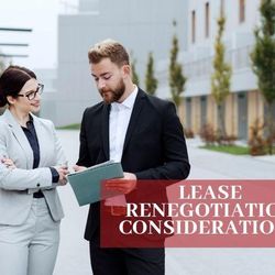 Lease renegotiation considerations