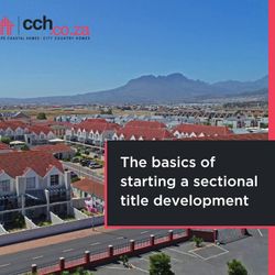 The Basics Of Starting A Sectional Title Development