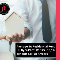 Average SA Residential Rent Up By 3,4% To R8 175 - 18,1% Tenants Still In Arrears
