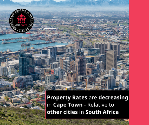 Property Rates Are Decreasing In Cape Town - Relative To Other Cities In South Africa