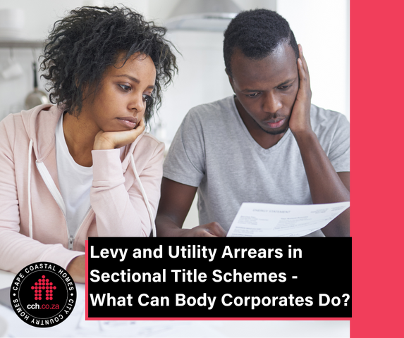 Levy and Utility Arrears in Sectional Title Schemes - What Can Body Corporates Do?