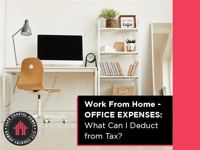 Work From Home - OFFICE EXPENSES: What Can I Deduct from Tax?