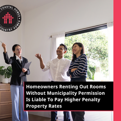 Homeowners Renting Out Rooms Without Municipality Permission Is Liable To Pay Higher Property Rates