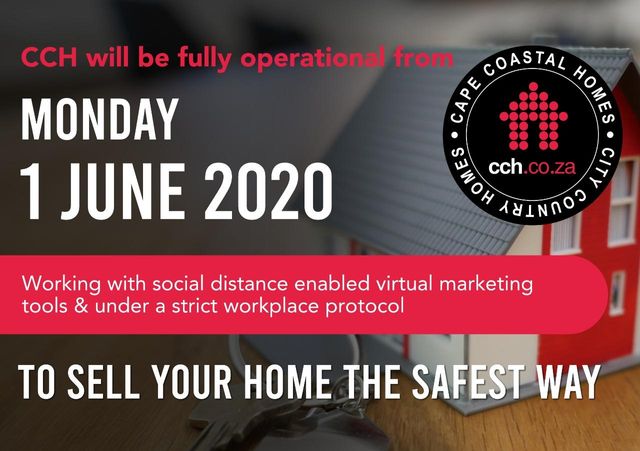 CCH Will Be Fully Operational From Monday, 1 June 2020