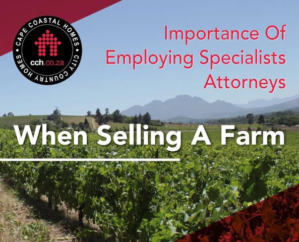 Importance Of Employing Specialists Attorneys When Selling A Farm