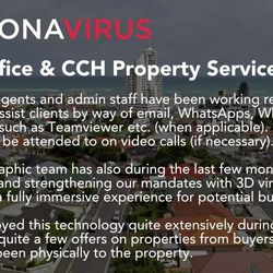 Property Market Update: Corona Virus - Deeds Office and CCH Property Services