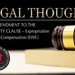 The Amendment To The Property Clause - Expropriation Without Compensation (EWC)