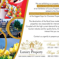 CCH Luxury Property Team Participate In Biggest Overseas Properties Exhibition in Europe in 2016