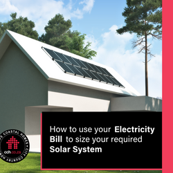 How To Use Your Electricity Bill To Size Your Required Solar System