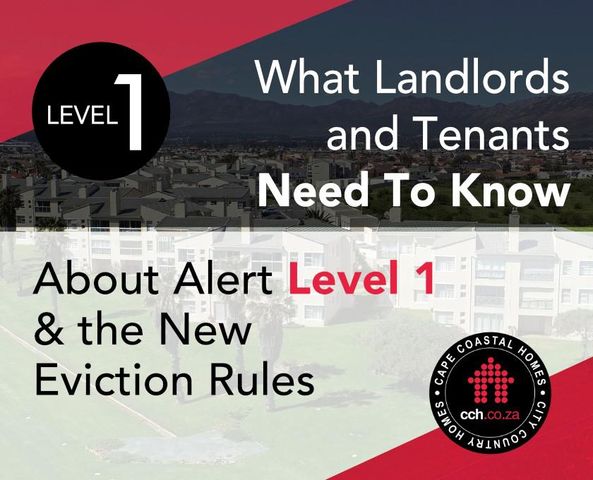 Alert Level 1 & The New Eviction Rules For Landlords & Tenants