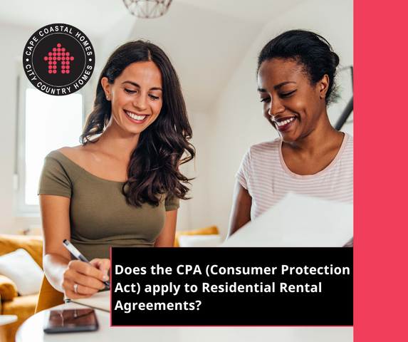 Does the CPA (Consumer Protection Act) apply to Residential Rental Agreements?
