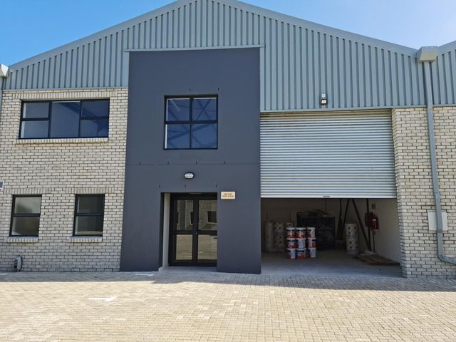 Modern, New 242m2 Industrial Warehouse For Sale in Firgrove , Somerset West.