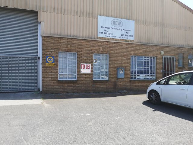 Industrial unit to Let in Bellville.