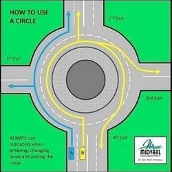 USE CONSTANTIA'S NEW TRAFFIC CIRCLE SAFELY!