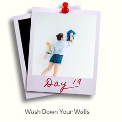 Day 19 - Wash down walls