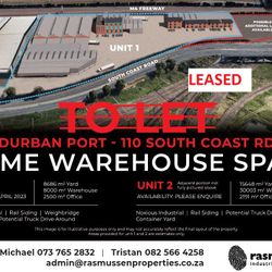 Leased - Prime Port property - South Durban