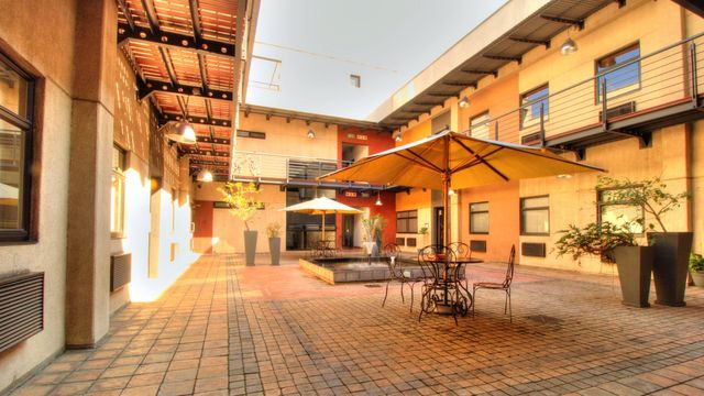 Well secured building and only minutes away from Gautrain station
