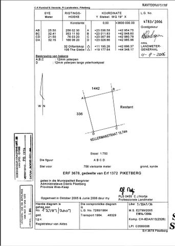 756m² Vacant Land For Sale in Piketberg